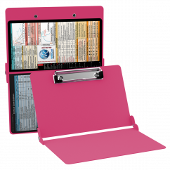 WhiteCoat Clipboard® - Pink Critical Care Edition
